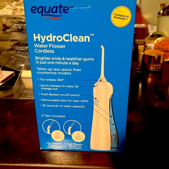 Hydro clean Water Flosser Cordless Tip rotates 360• - Picture 1 of 1